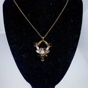 Free shipping! Moonstone pendant & box chain